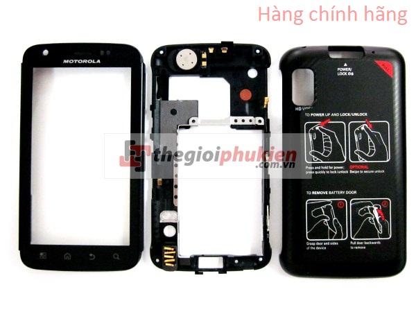 Vỏ Motorola Atrix 4G - MB860 Công ty ( Full bộ )